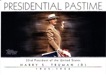 2004 Topps - Presidential Pastime #PP32 Harry S. Truman Front