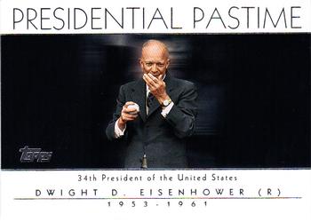 2004 Topps - Presidential Pastime #PP33 Dwight D. Eisenhower Front