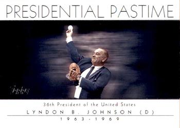 2004 Topps - Presidential Pastime #PP35 Lyndon B. Johnson Front