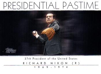 2004 Topps - Presidential Pastime #PP36 Richard Nixon Front