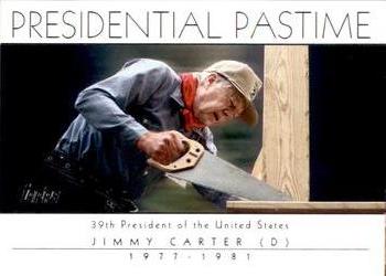2004 Topps - Presidential Pastime #PP38 Jimmy Carter Front