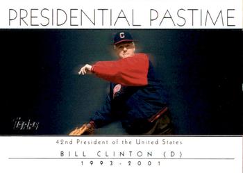 2004 Topps - Presidential Pastime #PP41 Bill Clinton Front