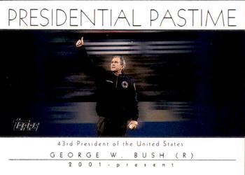 2004 Topps - Presidential Pastime #PP42 George W. Bush Front
