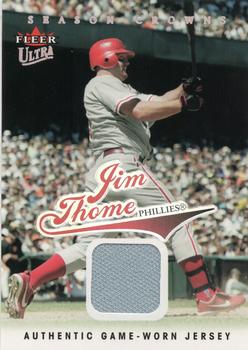 2004 Ultra - Season Crowns Game Used #28 Jim Thome Front