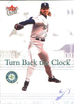 2004 Ultra - Turn Back the Clock #3 TBC Randy Johnson Front