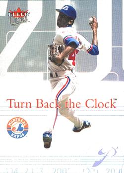 2004 Ultra - Turn Back the Clock #4 TBC Pedro Martinez Front