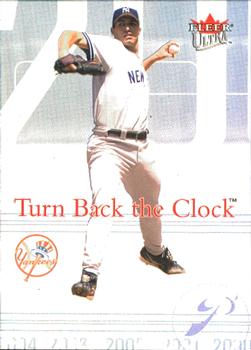 2004 Ultra - Turn Back the Clock #13 TBC Andy Pettitte Front