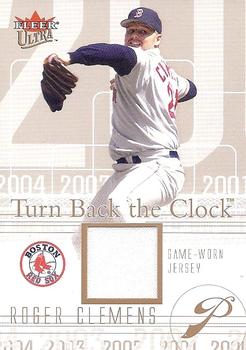 2004 Ultra - Turn Back the Clock Jerseys Copper #TBC-RC Roger Clemens Front