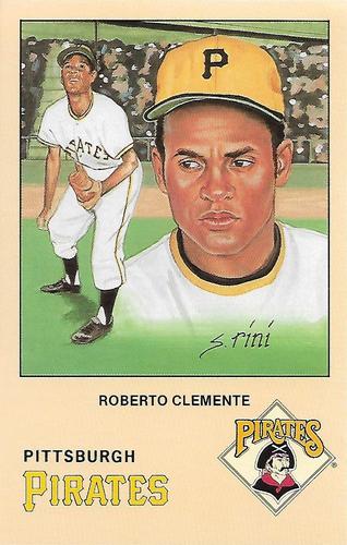 1990 Historic Limited Editions Roberto Clemente Postcards #4 Roberto Clemente Front