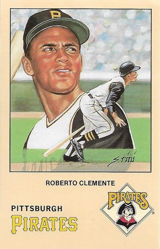 1990 Historic Limited Editions Roberto Clemente Postcards #5 Roberto Clemente Front