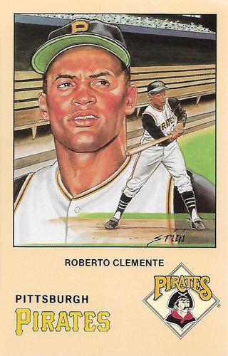 1990 Historic Limited Editions Roberto Clemente Postcards #6 Roberto Clemente Front