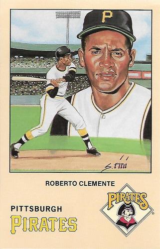 1990 Historic Limited Editions Roberto Clemente Postcards #9 Roberto Clemente Front