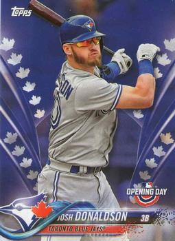 2018 Topps Opening Day - Maple Leaf #107 Josh Donaldson Front