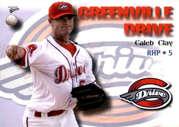 2009 MultiAd Greenville Drive #9 Caleb Clay Front