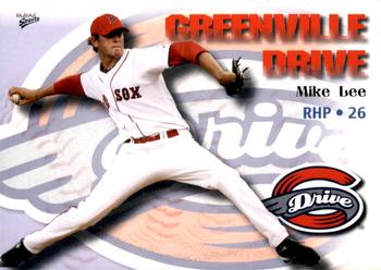 2009 MultiAd Greenville Drive #22 Mike Lee Front
