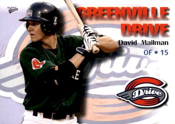 2009 MultiAd Greenville Drive #23 David Mailman Front