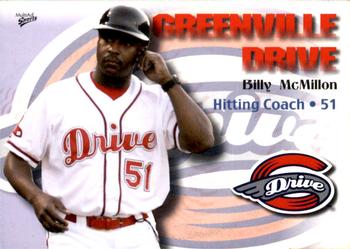 2009 MultiAd Greenville Drive #3 Billy McMillon Front