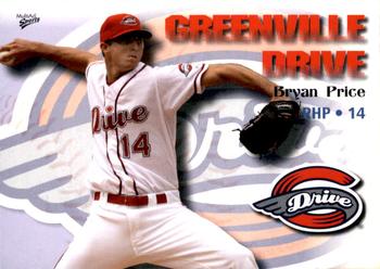 2009 MultiAd Greenville Drive #29 Bryan Price Front