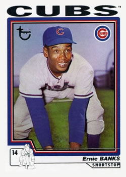 2004 Topps Retired Signature Edition #10 Ernie Banks Front