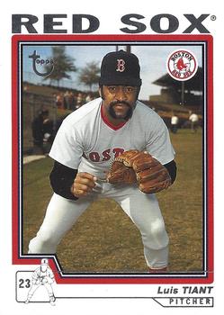 2004 Topps Retired Signature Edition #24 Luis Tiant Front