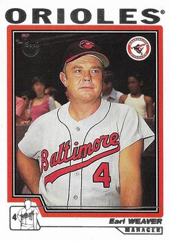 2004 Topps Retired Signature Edition #34 Earl Weaver Front