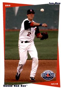 2010 Grandstand Salem Red Sox #NNO Jon Hee Front