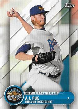 2018 Topps Pro Debut - MiLB Leaps and Bounds #LB-AP A.J. Puk Front