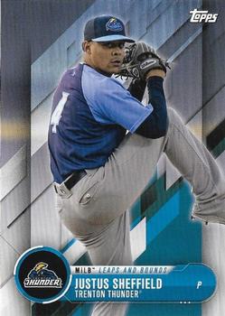 2018 Topps Pro Debut - MiLB Leaps and Bounds #LB-JSH Justus Sheffield Front