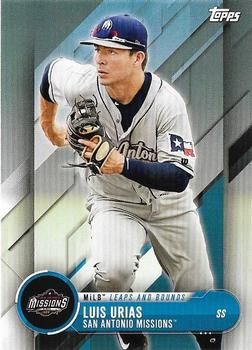 2018 Topps Pro Debut - MiLB Leaps and Bounds #LB-LU Luis Urias Front