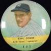 1932 Orbit Pins (Numbered) (PR2) #111 Earle Combs Front
