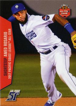 2017 Choice Pacific Coast League All-Stars #13 Amed Rosario Front