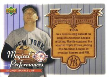 2004 Upper Deck - Magical Performances #MP2 Mickey Mantle Front