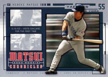 2004 Upper Deck - Matsui Chronicles #HM16 Hideki Matsui Front