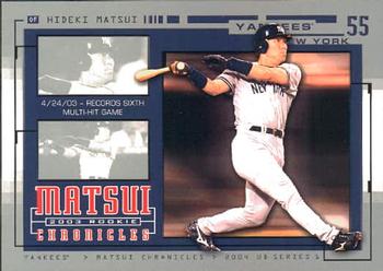 2004 Upper Deck - Matsui Chronicles #HM11 Hideki Matsui Front