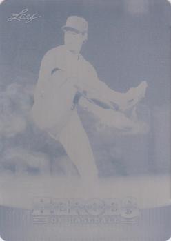 2015 Leaf Heroes of Baseball - Printing Plates Black #53 Steve Carlton Front