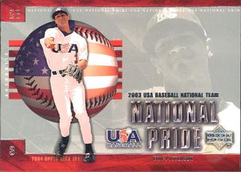 2004 Upper Deck - National Pride #USA15 Eric Patterson Front