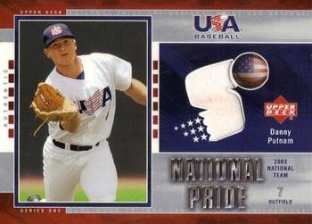2004 Upper Deck - National Pride Uniforms Series One #USA19 Danny Putnam Front
