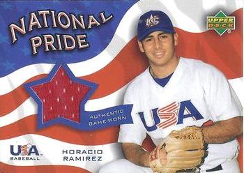 2004 Upper Deck - National Pride Memorabilia Series Two #NPJ-HR Horacio Ramirez Front