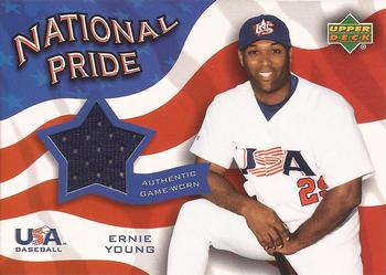 2004 Upper Deck - National Pride Memorabilia Series Two #NPJ-EY Ernie Young Front