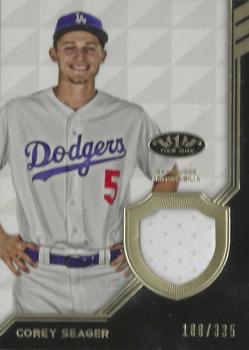 2018 Topps Tier One - Tier One Relics #T1R-CSE Corey Seager Front