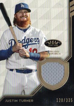 2018 Topps Tier One - Tier One Relics #T1R-JT Justin Turner Front