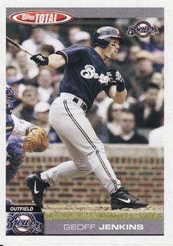 2004 Topps Total #190 Geoff Jenkins Front