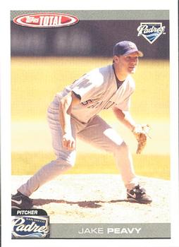 2004 Topps Total #219 Jake Peavy Front