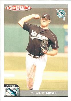 2004 Topps Total #372 Blaine Neal Front