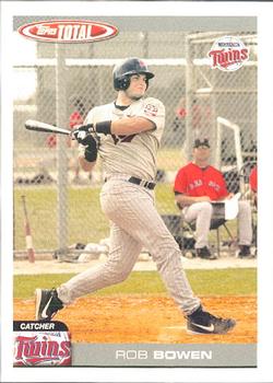 2004 Topps Total #498 Rob Bowen Front