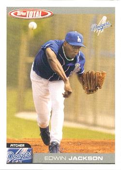2004 Topps Total #752 Edwin Jackson Front