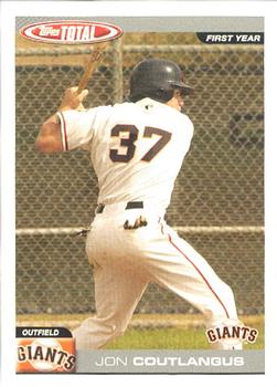 2004 Topps Total #805 Jon Coutlangus Front