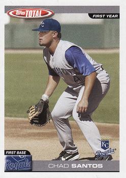 2004 Topps Total #808 Chad Santos Front