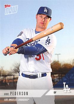 2018 Topps Now Road to Opening Day Los Angeles Dodgers #OD410 Joc Pederson Front