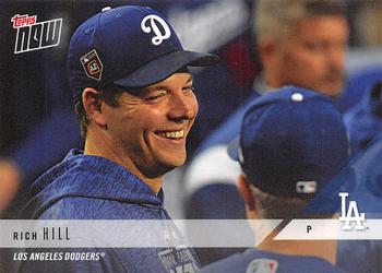 2018 Topps Now Road to Opening Day Los Angeles Dodgers #OD415 Rich Hill Front